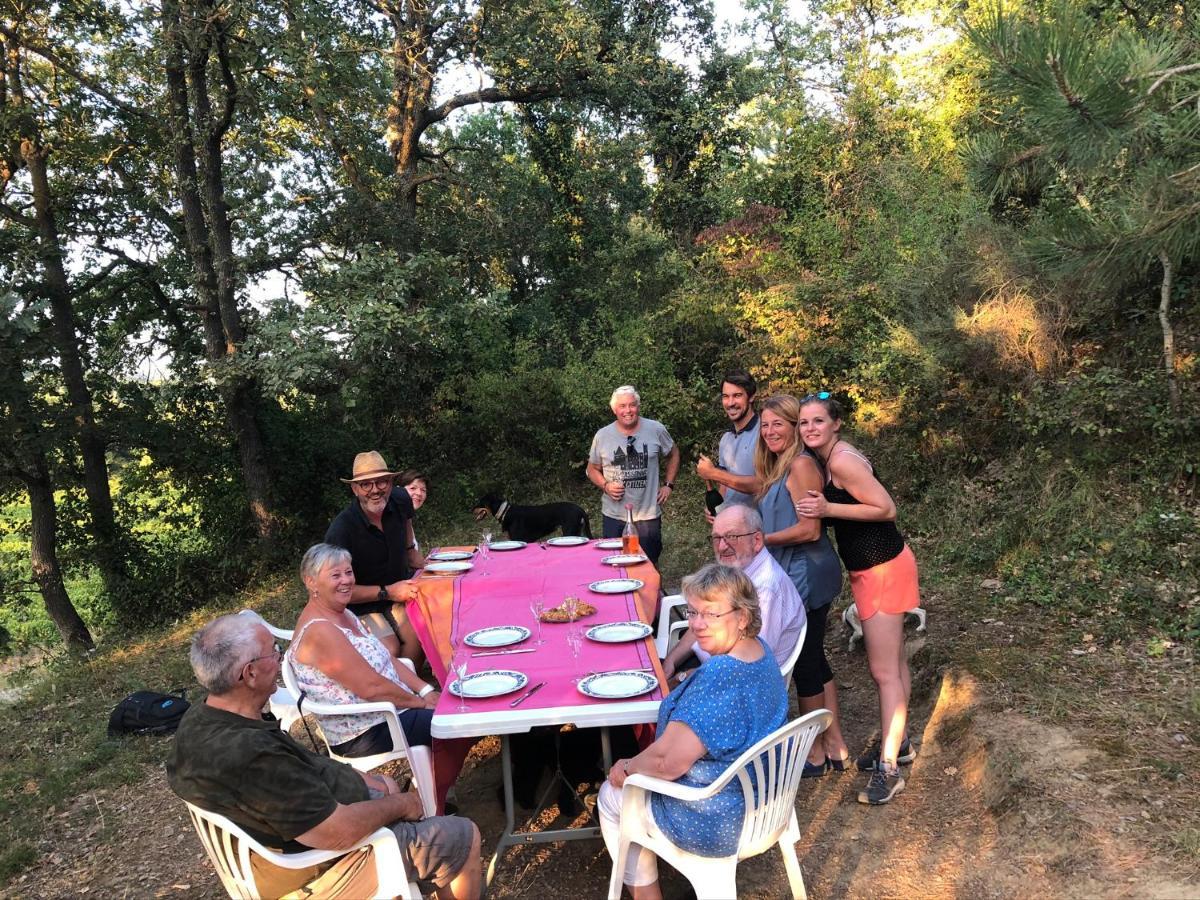 Le Clos Des Troubadours Pennautier Bagian luar foto