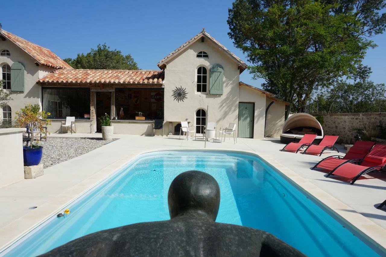 Le Clos Des Troubadours Pennautier Bagian luar foto