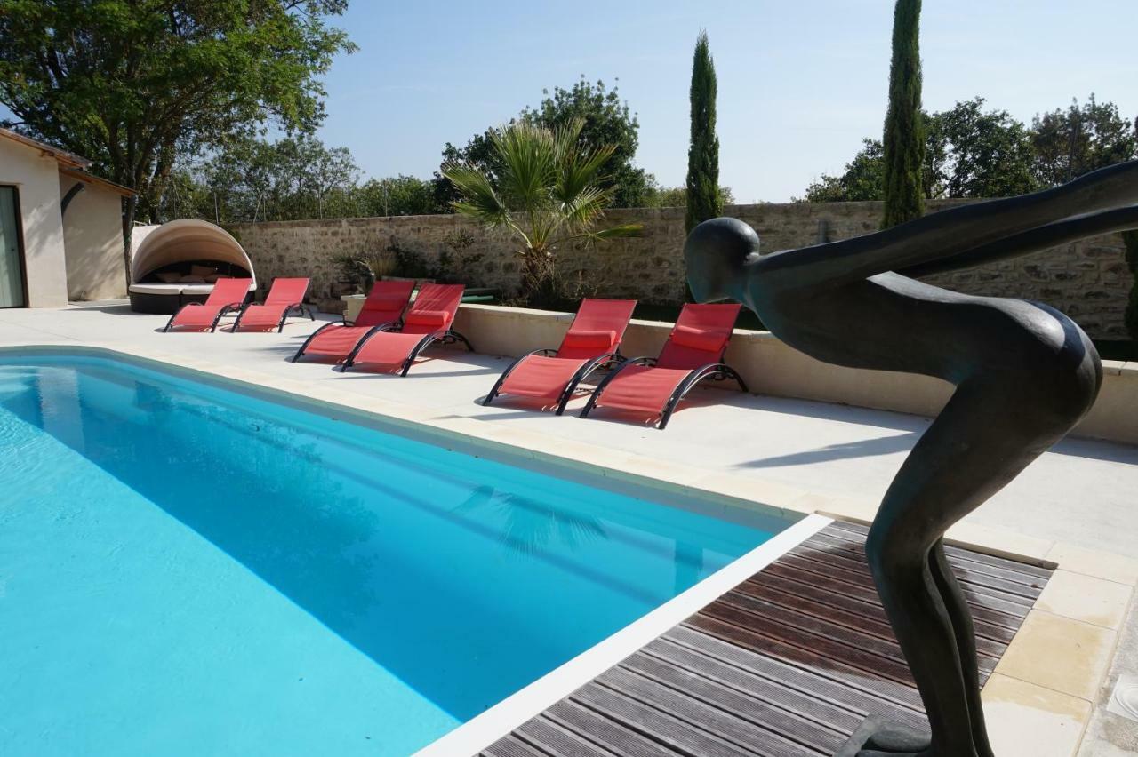 Le Clos Des Troubadours Pennautier Bagian luar foto